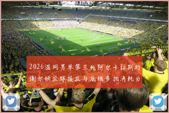 2026温网男单第三轮阿尔卡拉斯对谢尔顿发球接发与底线多拍消耗分析